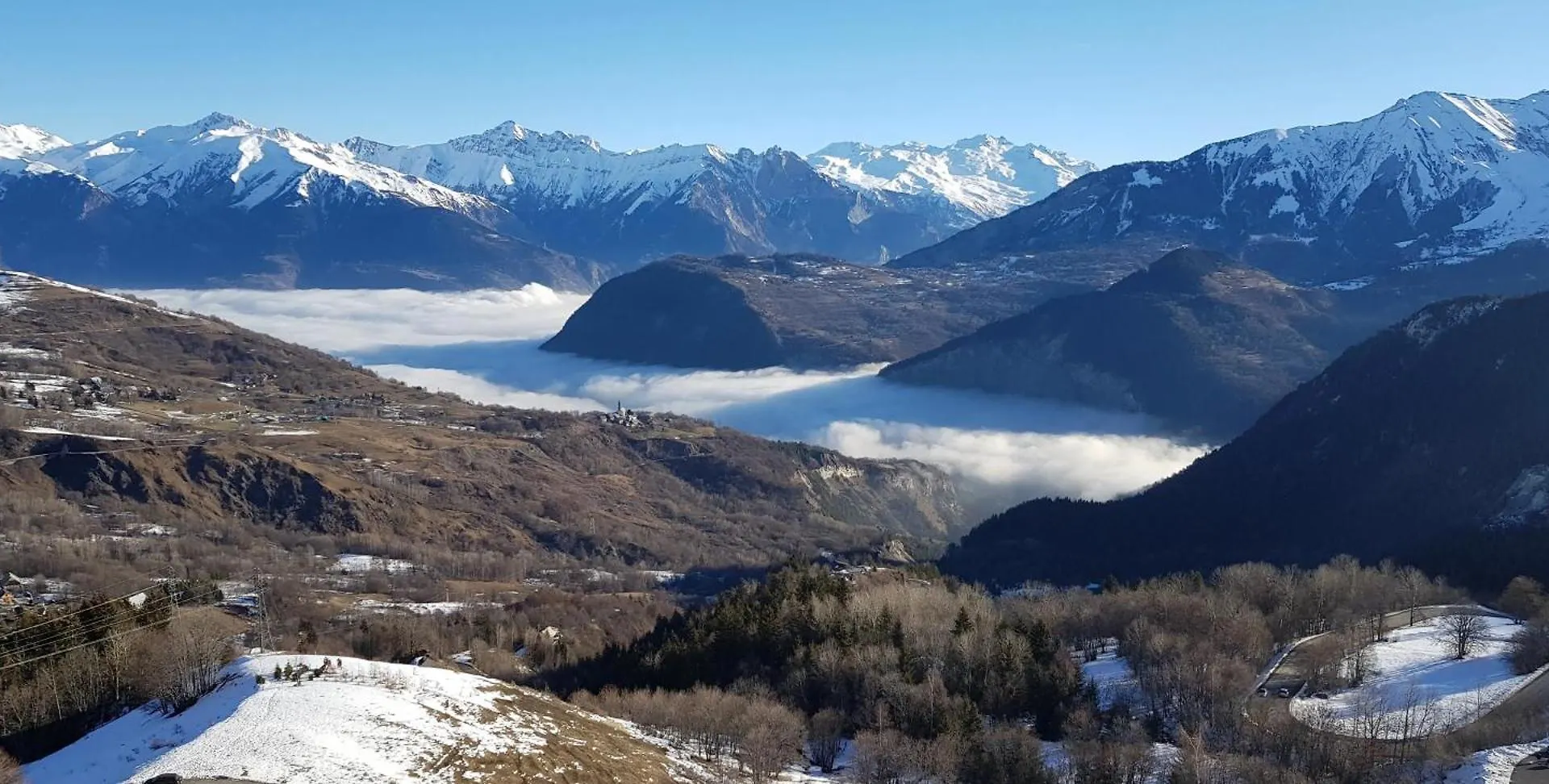 Studio Avec Vue Magnifique Au Corbier Pied Des Pistes Villarembert